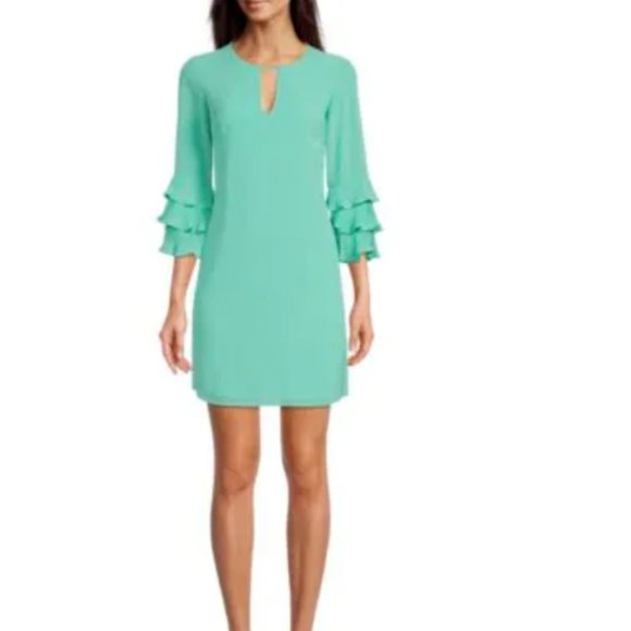 corset knee length dress L'AGENCE Jovie Bustier Dress In Dawkins main image 1